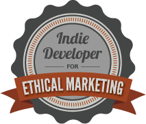 indie developer ethics badge